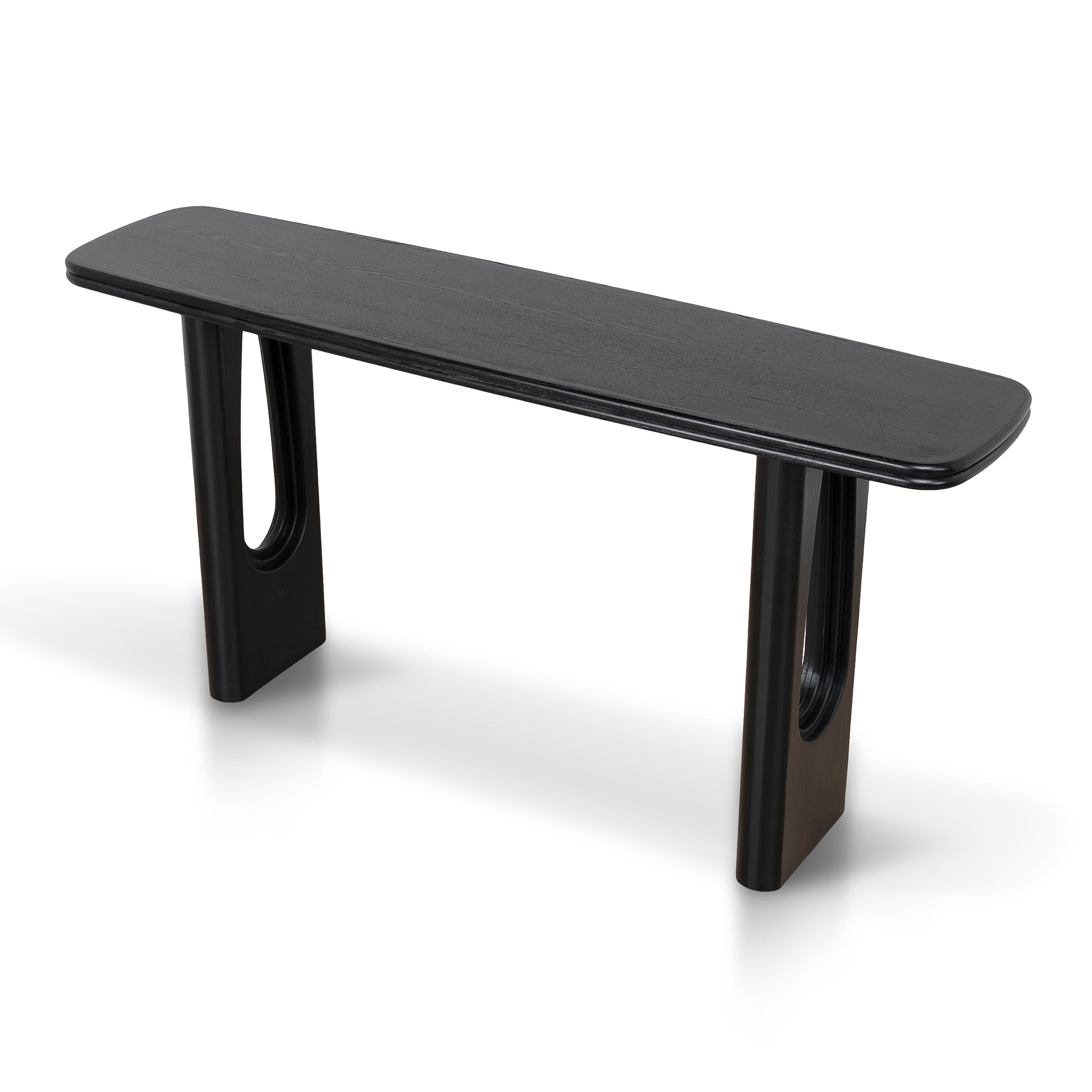 Auralin 1.6m Console Table - Full Black Console Table Nicki-Core
