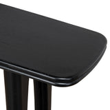 Auralin 1.6m Console Table - Full Black Console Table Nicki-Core