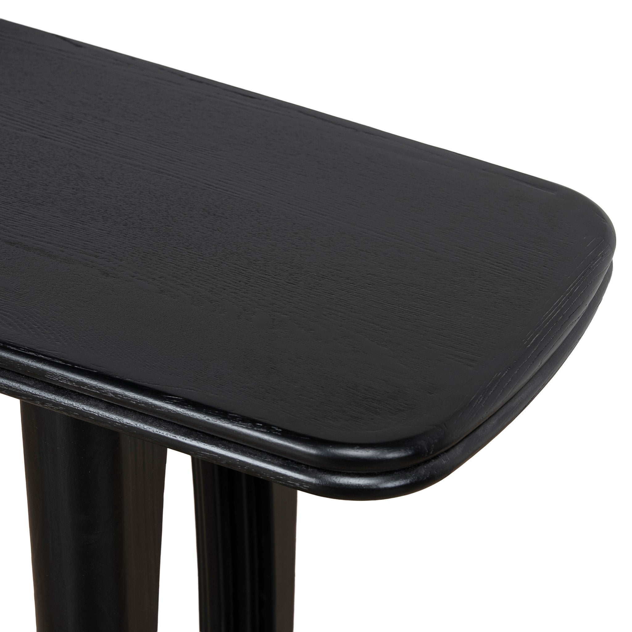 Auralin 1.6m Console Table - Full Black Console Table Nicki-Core