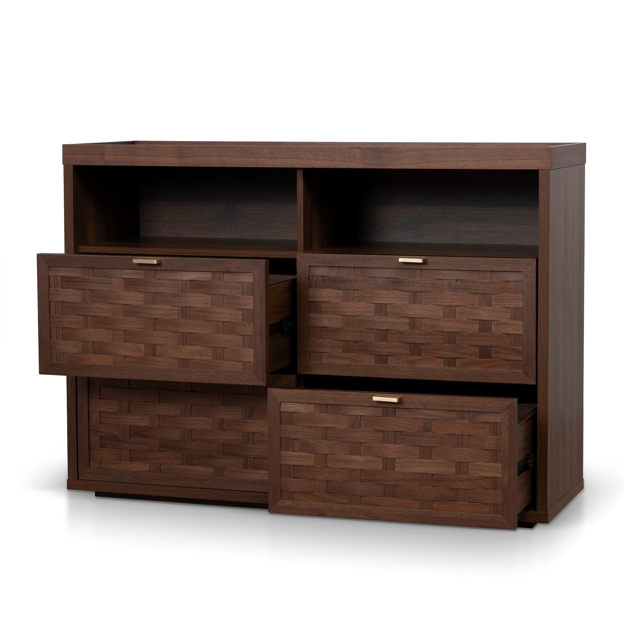 Kavelo 1.2m Buffet Unit - Walnut Buffet & Sideboard Iggy-Core