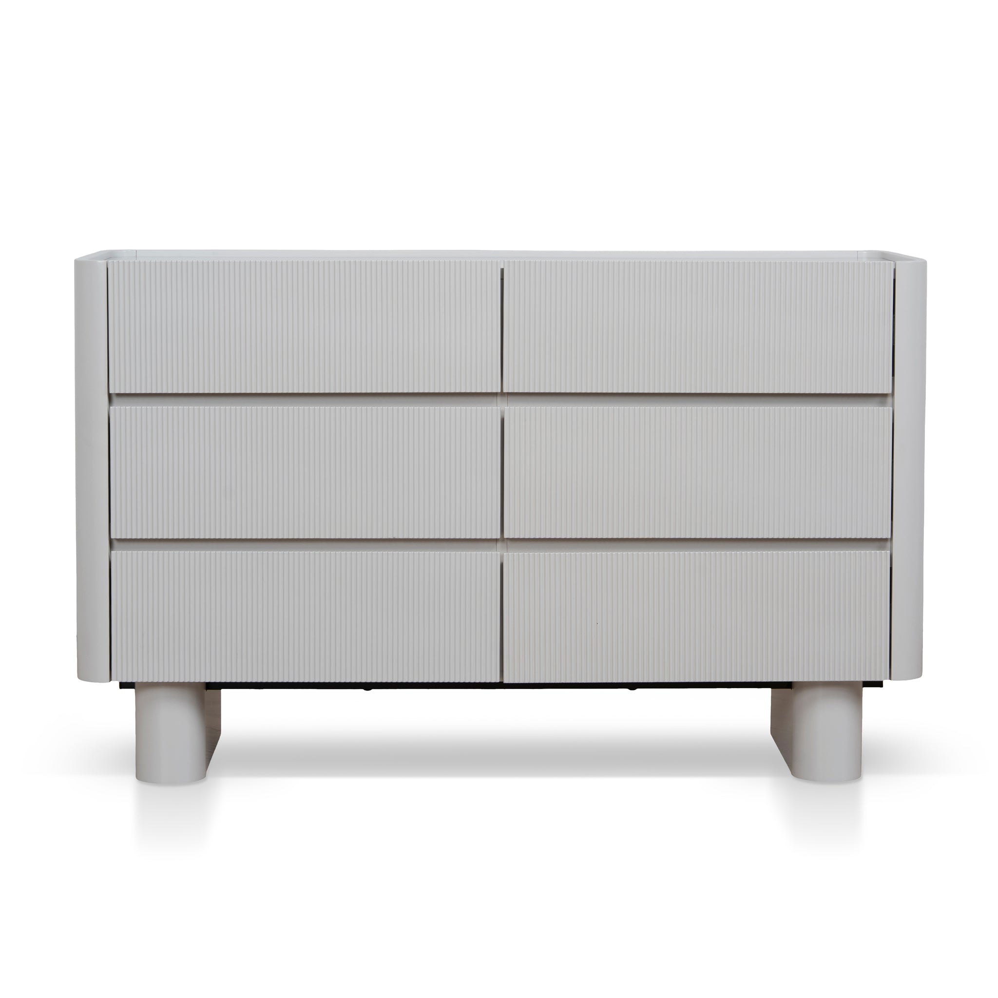 Rilano 1.2m Buffet Unit - Warm Grey Buffet & Sideboard Iggy-Core