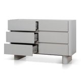 Rilano 1.2m Buffet Unit - Warm Grey Buffet & Sideboard Iggy-Core
