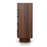 Dorit Tallboy Drawer Chest - Walnut Tallboy Iggy-Core