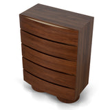 Dorit Tallboy Drawer Chest - Walnut Tallboy Iggy-Core
