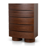 Dorit Tallboy Drawer Chest - Walnut Tallboy Iggy-Core