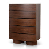 Dorit Tallboy Drawer Chest - Walnut Tallboy Iggy-Core