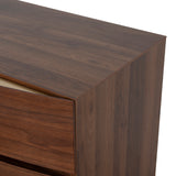 Dorit Tallboy Drawer Chest - Walnut Tallboy Iggy-Core