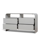 Chroma 1.2m Buffet Unit - Warm Grey Buffet & Sideboard Iggy-Core