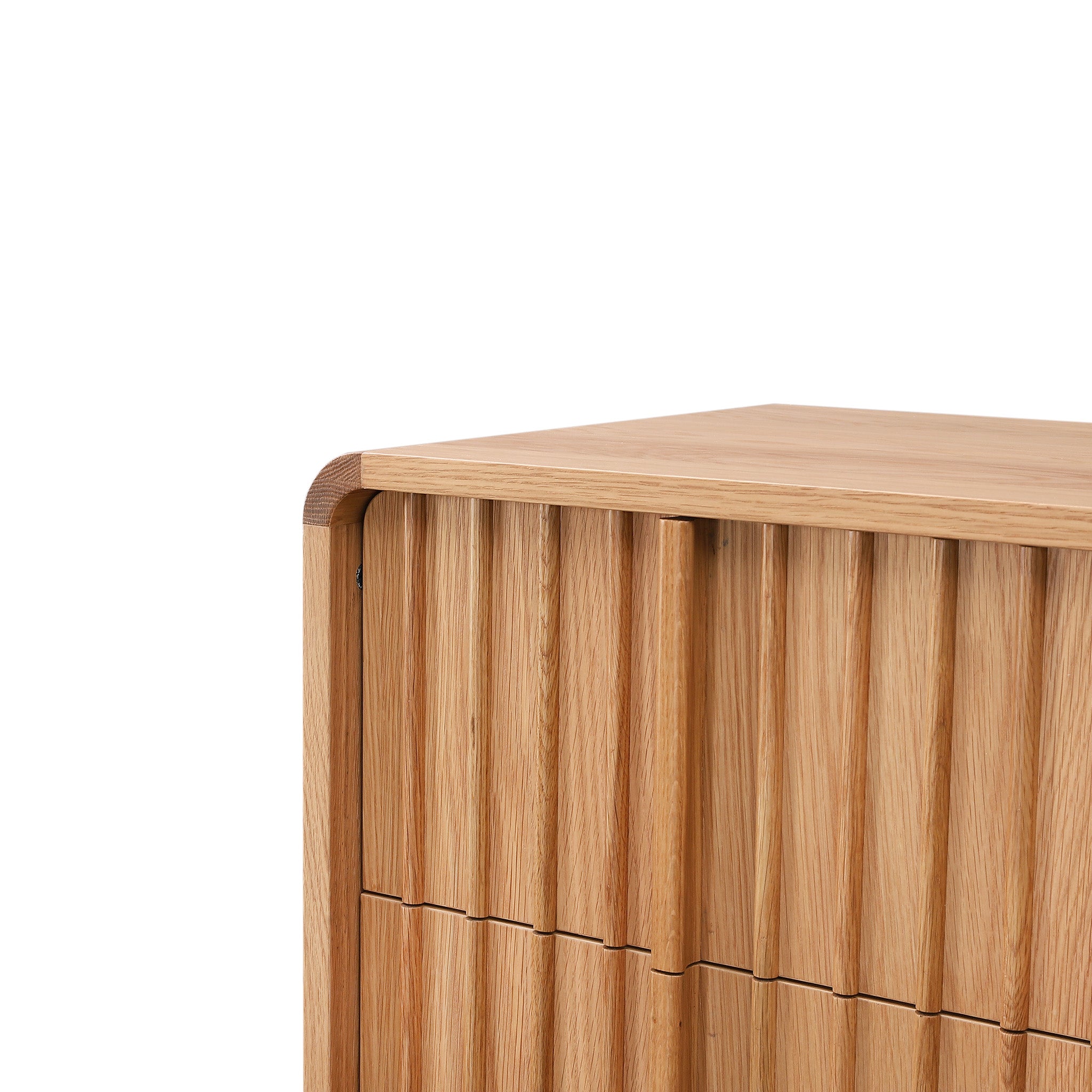 Elviano Tallboy Drawer Chest - Natural Drawer Marri-Core