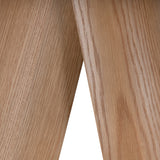 Tira Round Dining Table - Natural Dining Table Swady-Core