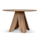 Tira Round Dining Table - Natural Dining Table Swady-Core