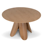 Tira Round Dining Table - Natural Dining Table Swady-Core