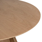 Tira Round Dining Table - Natural Dining Table Swady-Core