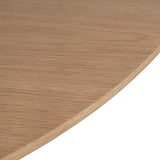 Tira Round Dining Table - Natural Dining Table Swady-Core