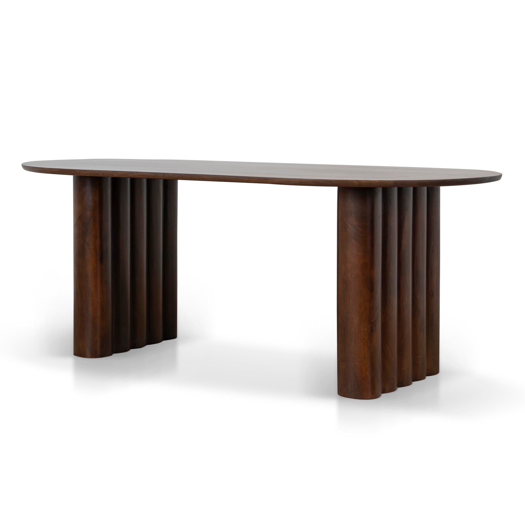 Valencia 2m Dining Table - Walnut Dining Table Rebhi-Core