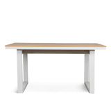 Monderra 1.6m Sand White Outdoor Dining Table - Natural Dining Table Industra-Core