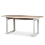 Monderra 1.6m Sand White Outdoor Dining Table - Natural Dining Table Industra-Core