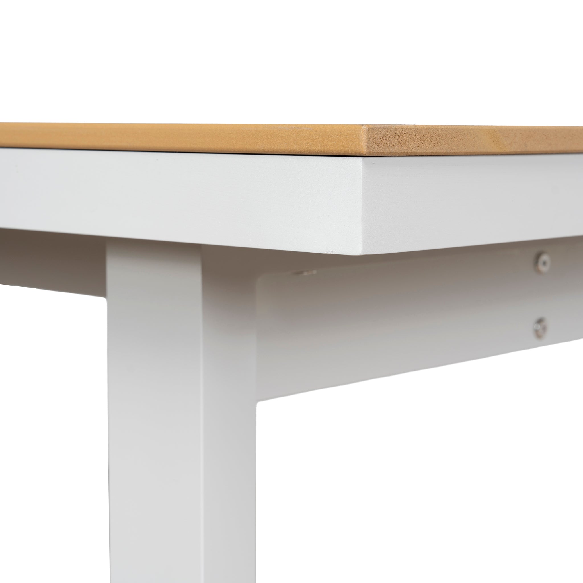 Monderra 1.6m Sand White Outdoor Dining Table - Natural Dining Table Industra-Core