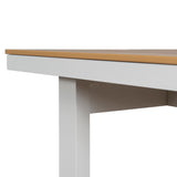 Monderra 1.6m Sand White Outdoor Dining Table - Natural Dining Table Industra-Core