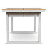 Monderra 1.6m Sand White Outdoor Dining Table - Natural Dining Table Industra-Core