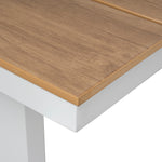 Monderra 1.6m Sand White Outdoor Dining Table - Natural Dining Table Industra-Core