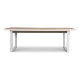 Monderra 2.3m Sand White Outdoor Dining Table - Natural Dining Table Industra-Core