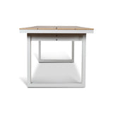 Monderra 2.3m Sand White Outdoor Dining Table - Natural Dining Table Industra-Core