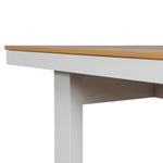 Monderra 2.3m Sand White Outdoor Dining Table - Natural Dining Table Industra-Core