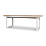 Monderra 2.3m Sand White Outdoor Dining Table - Natural Dining Table Industra-Core