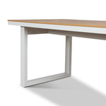 Monderra 2.3m Sand White Outdoor Dining Table - Natural Dining Table Industra-Core