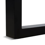 Monderra 2.3m Black Outdoor Dining Table - Natural Dining Table Industra-Core