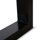 Monderra 2.3m Black Outdoor Dining Table - Natural Dining Table Industra-Core