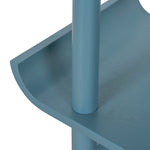 Payton Wooden Shelving Unit - Light Blue Bookshelf Drake-Core