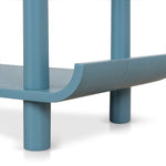 Payton Wooden Shelving Unit - Light Blue Bookshelf Drake-Core