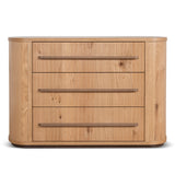 Cambrio Chest of 3 Drawers - Knotty Oak Drawer VN-Core
