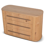 Cambrio Chest of 3 Drawers - Knotty Oak Drawer VN-Core