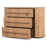 Cambrio Chest of 3 Drawers - Knotty Oak Drawer VN-Core