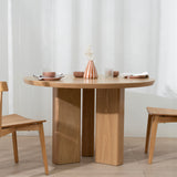 Sablea 1.2m Round Dining Table - Natural Dining Table Cino-Core