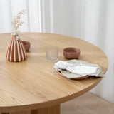 Sablea 1.2m Round Dining Table - Natural Dining Table Cino-Core