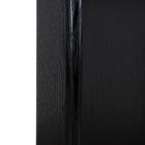 Sablea 1.2m Round Dining Table - Full Black Dining Table Cino-Core