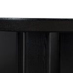 Sablea 1.2m Round Dining Table - Full Black Dining Table Cino-Core