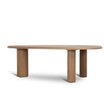 Olanta 2.3m Oval Dining Table - Natural Dining Table Cino-Core