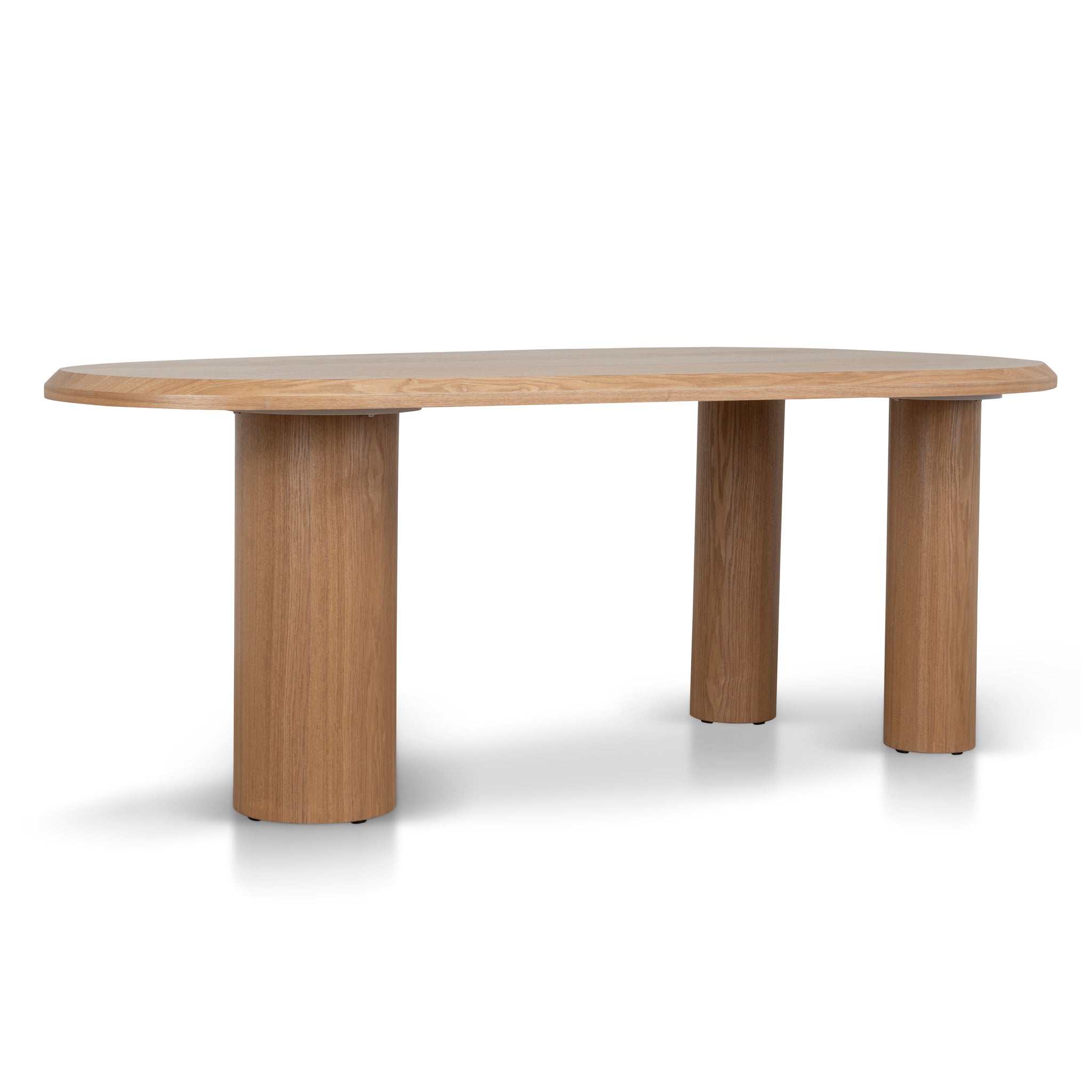 Olanta 2.1m Oval Dining Table - Natural Dining Table Cino-Core