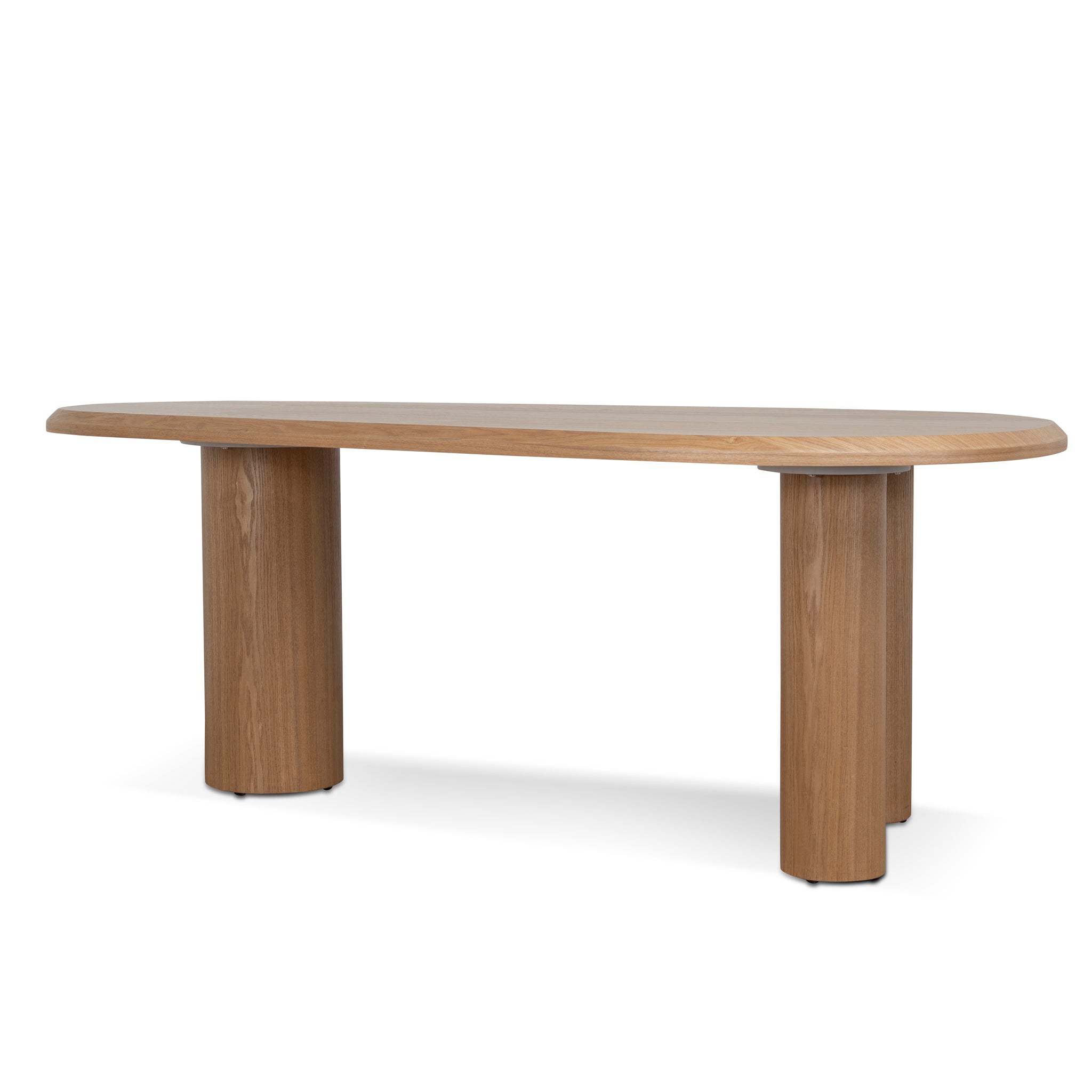 Olanta 2.1m Oval Dining Table - Natural Dining Table Cino-Core