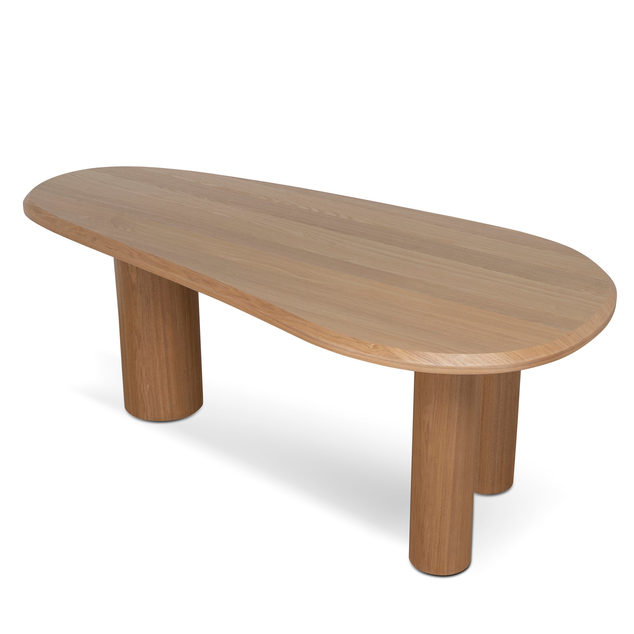 Olanta 2.1m Oval Dining Table - Natural Dining Table Cino-Core