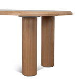 Olanta 2.1m Oval Dining Table - Natural Dining Table Cino-Core