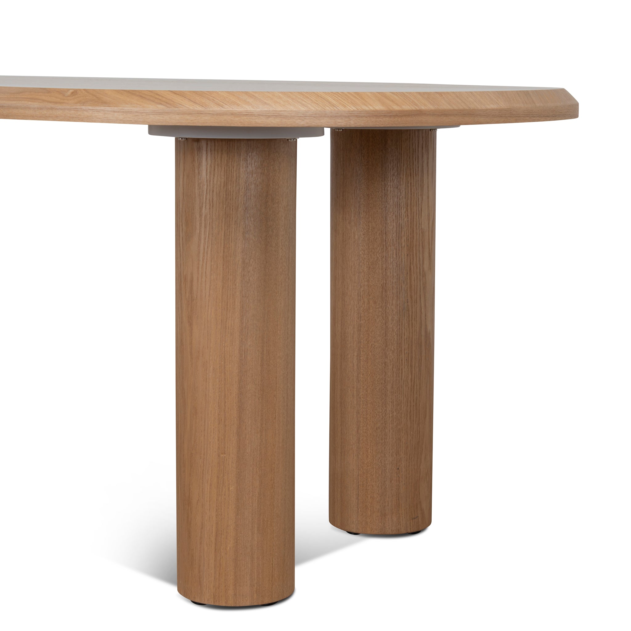 Olanta 2.1m Oval Dining Table - Natural Dining Table Cino-Core