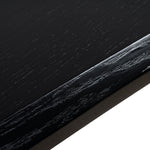 Olanta 2.1m Oval Dining Table - Full Black Dining Table Cino-Core