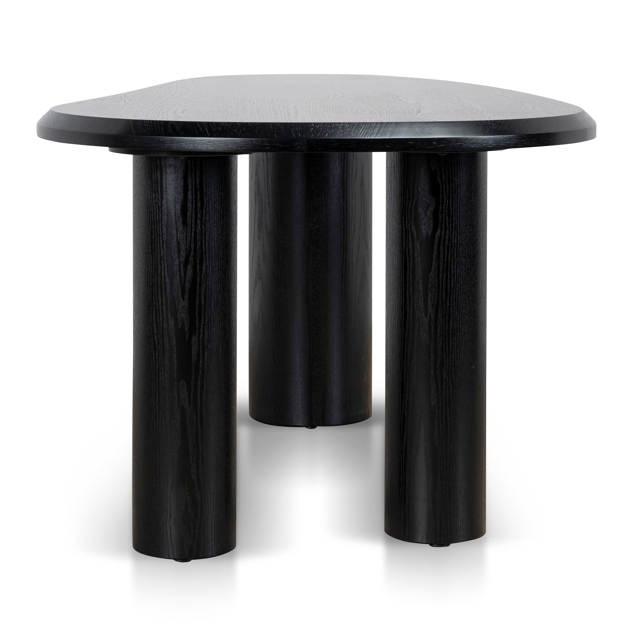 Olanta 2.1m Oval Dining Table - Full Black Dining Table Cino-Core