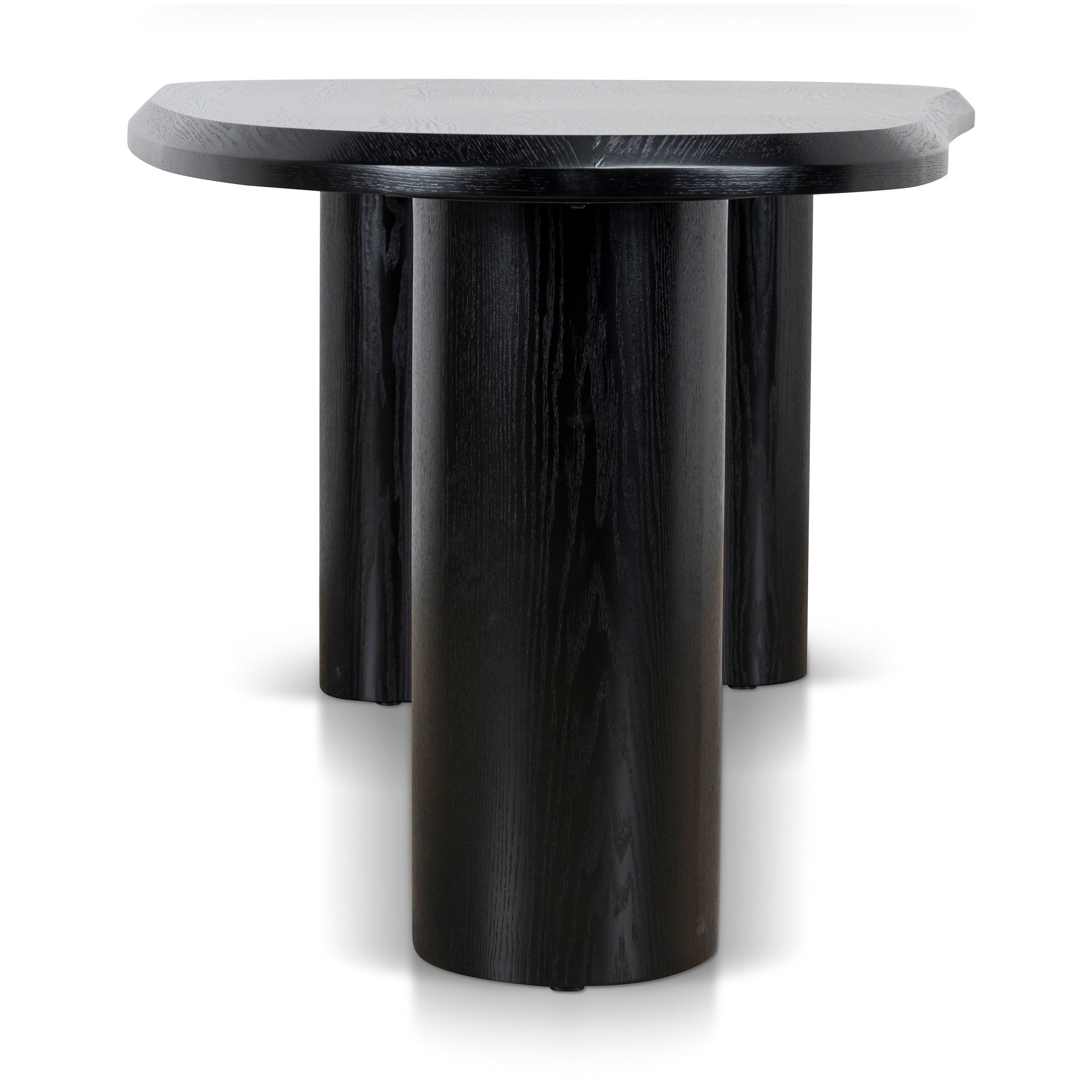 Olanta 2.1m Oval Dining Table - Full Black Dining Table Cino-Core